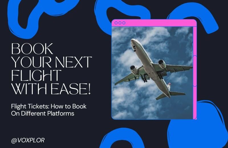 Image of Flight Tickets: How to Book On Different Platforms