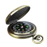 Leabertee Multifunctional Zinc Alloy Classic Compass