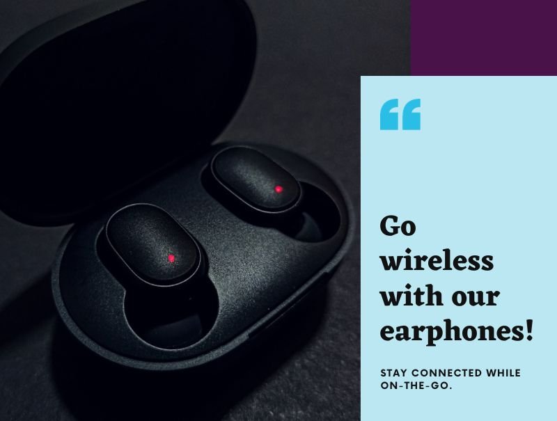 Image of Wireless Earphones Travel Light, Stay Connected
