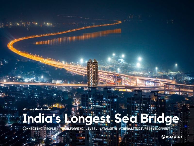 Image of Atal Setu Grandeur of India’s longest sea bridge
